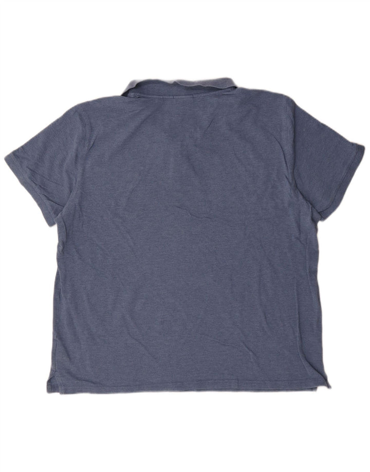Camisa polo masculina regular Gant 3XL algodão azul