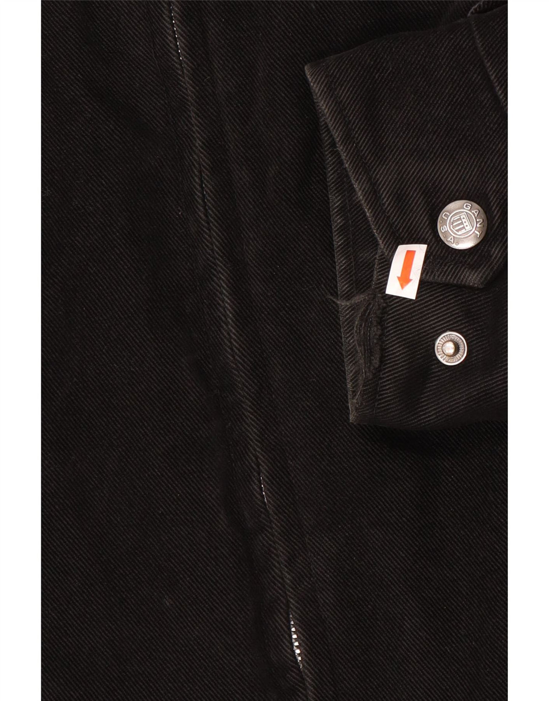 Jaqueta bomber masculina GANT Reino Unido 38 algodão preto médio