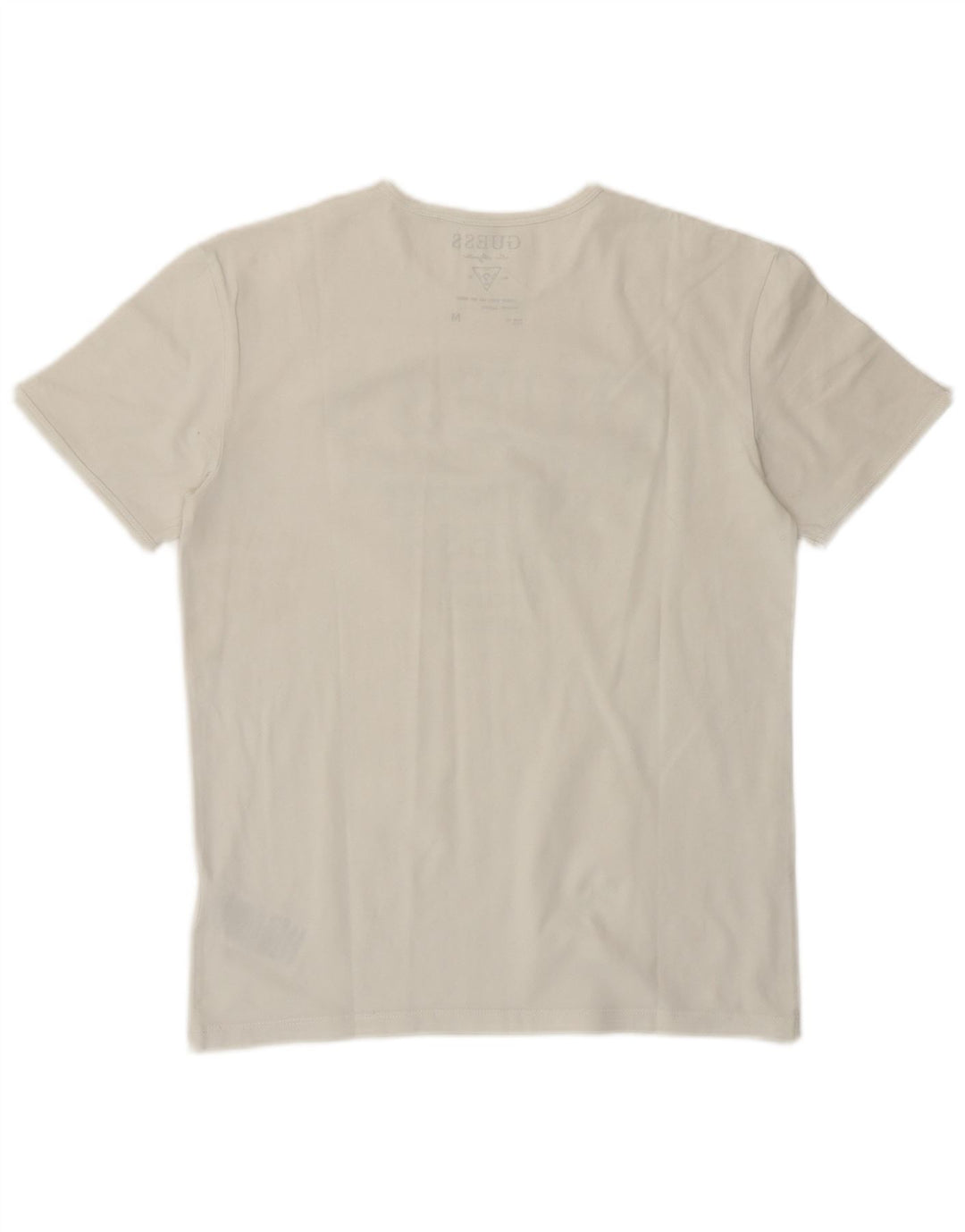 Camiseta feminina Guess com estampa gráfica EU 38 médio algodão branco clássico