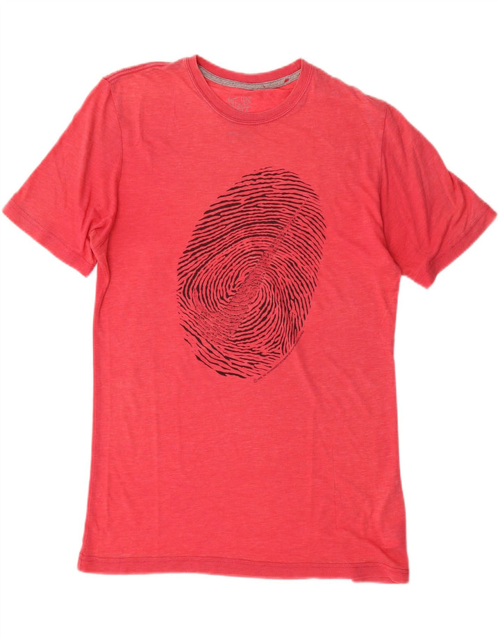 Camiseta Nike Masculina Regular Fit Graphic Top Médio Poliéster Vermelho