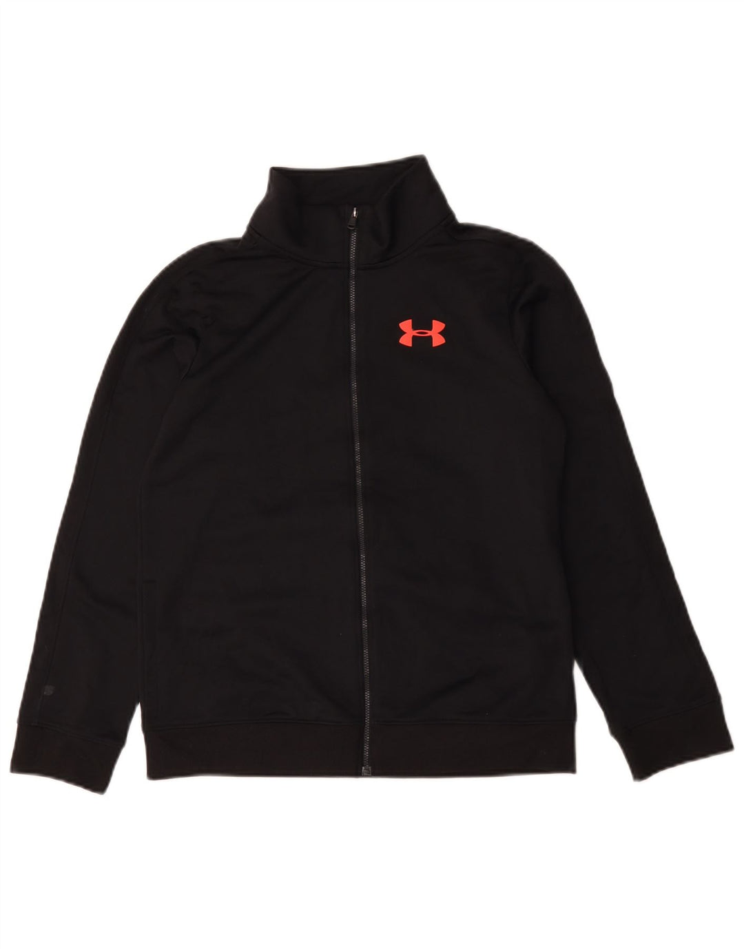 Jaqueta Under Armour Boys Treino Top 11-12 Anos Grande Poliéster Preto