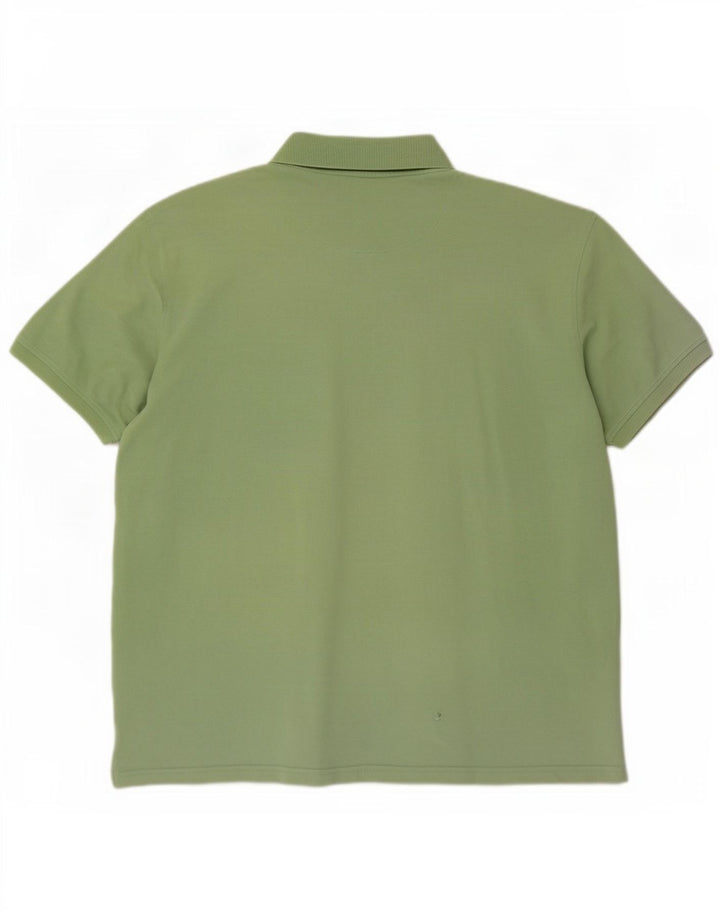 Camisa polo masculina Fynch Hatton 2XL algodão verde