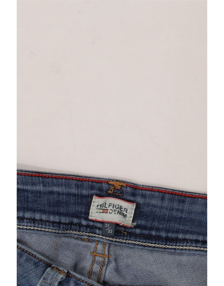 Jeans feminino Tommy Hilfiger Bootcut W32 L32 azul