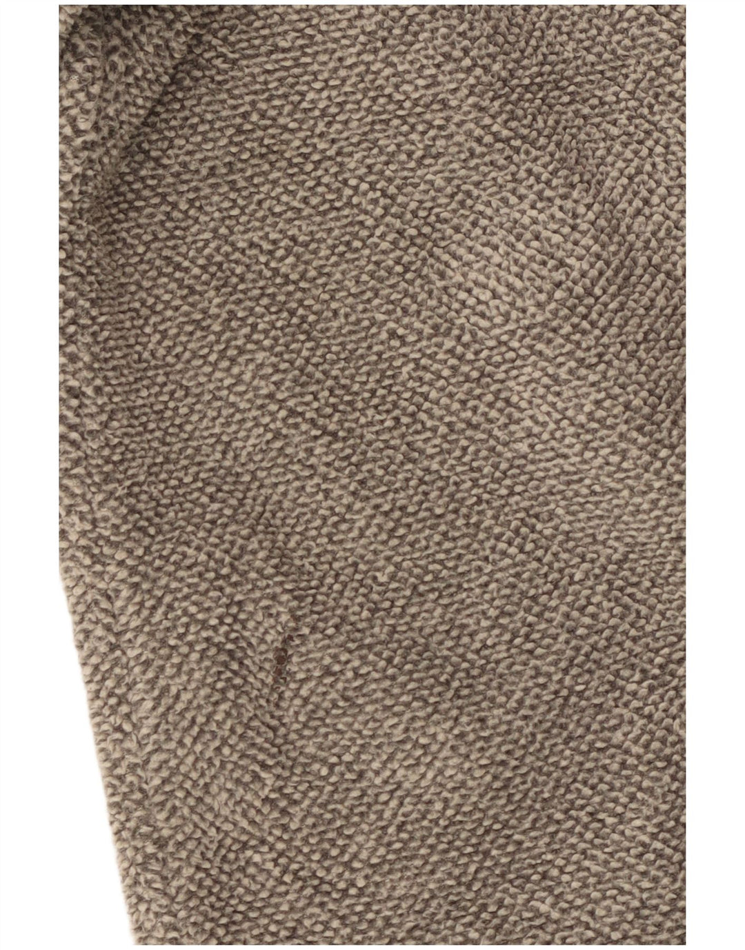 Suéter masculino Marks & Spencer com zíper e gola grande poliéster cinza