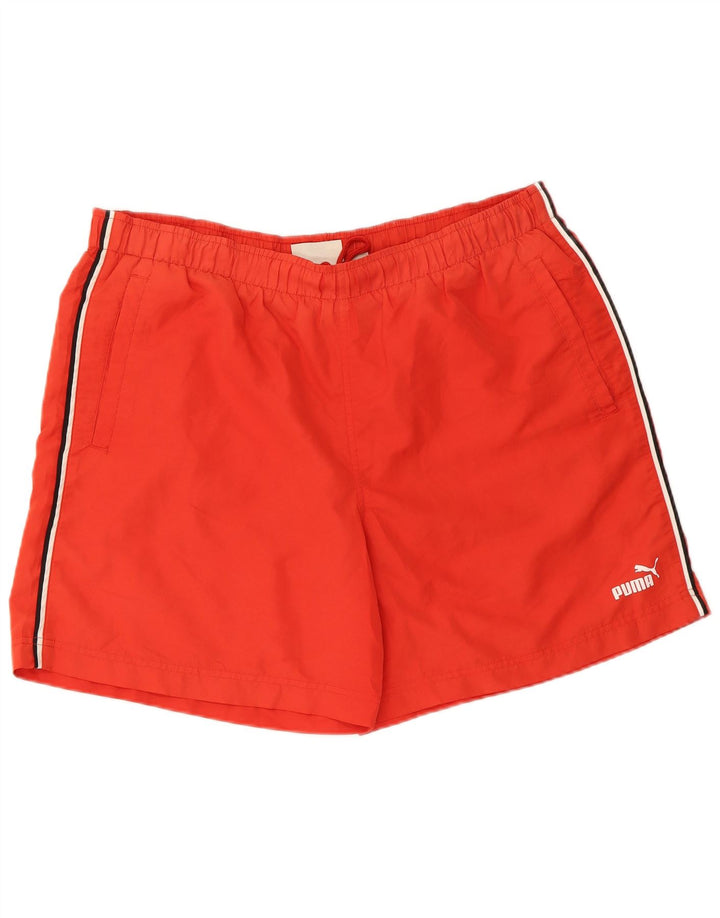 Shorts esportivos masculinos Puma XL vermelho