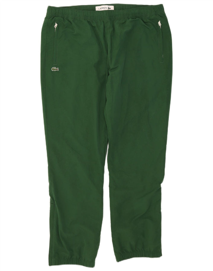 Calça esportiva masculina Lacoste tamanho 6 XL poliéster verde