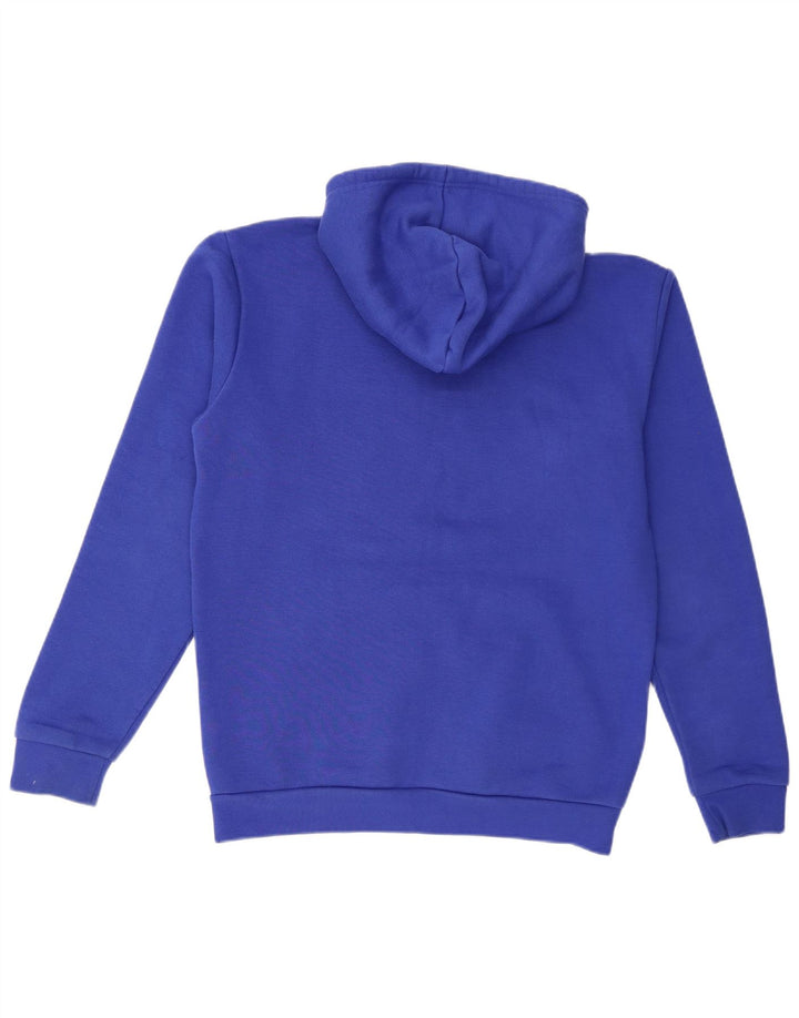 Adidas Mens Hoodie Jumper Médio Algodão Azul
