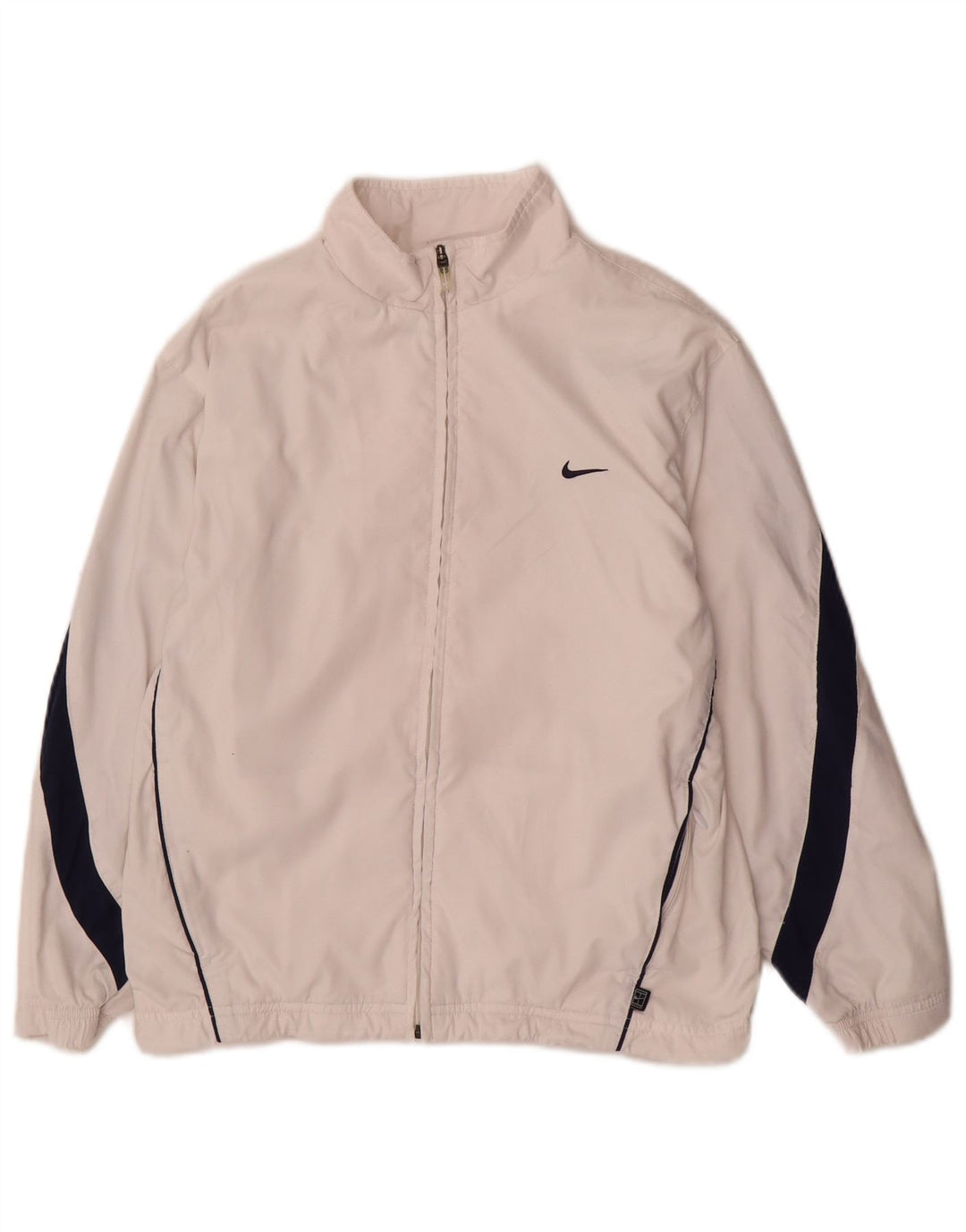 Jaqueta Nike Boys Tracksuit Top 10-11 Anos Médio Branco Colourblock Nylon