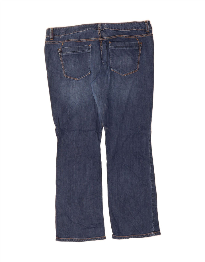 MOSSIMO Womens Curvy Fit Bootcut Jeans US 18 2XL W40 L31 Blue Cotton Vintage Mossimo and Second-Hand Mossimo from Messina Hembry 