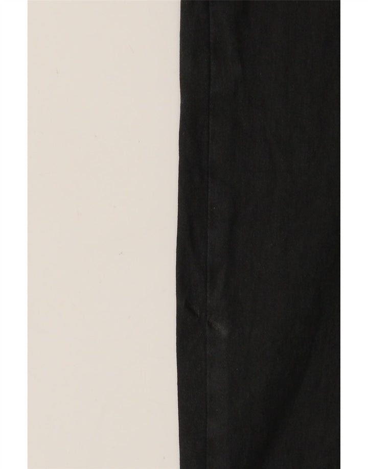 MASSIMO DUTTI Womens Straight Capri Trousers EU 34 2XS W24 L22 Black Vintage Massimo Dutti and Second-Hand Massimo Dutti from Messina Hembry 