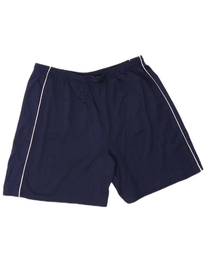 Russell Athletic Mens Sport Shorts 2XL poliéster azul marinho