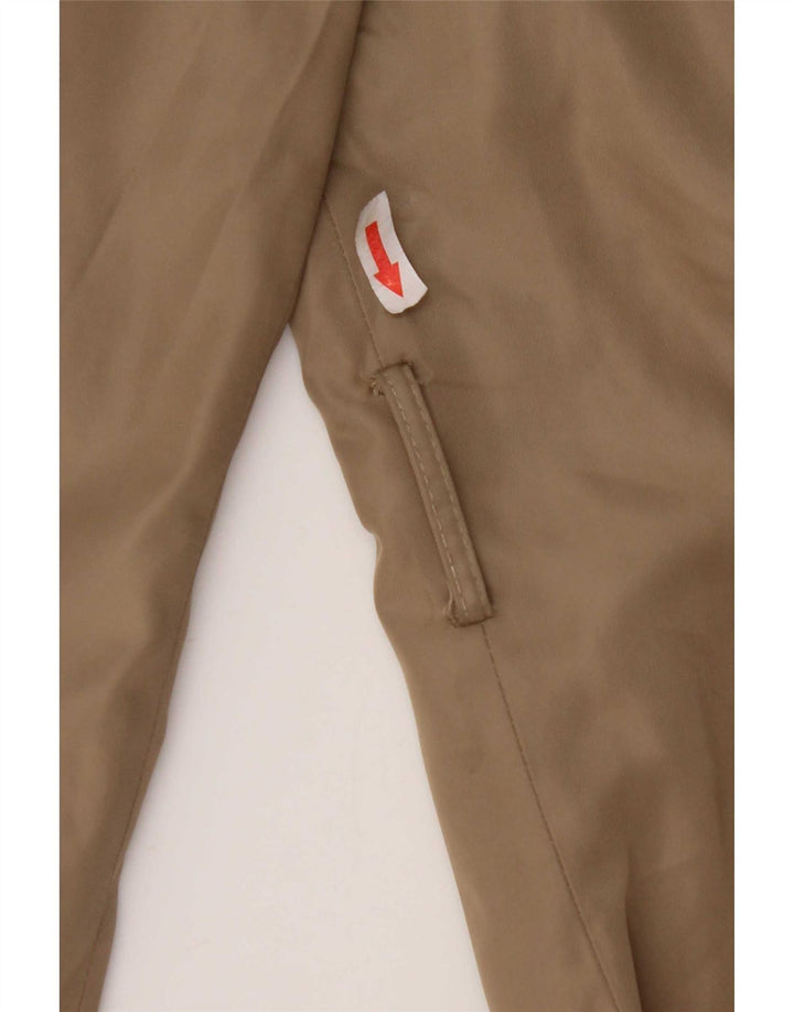 Zara Womens Trench Coat UK 14 Médio Bege Poliéster