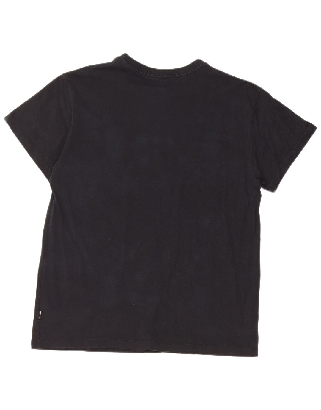 Camiseta feminina CONVERSE com estampa gráfica UK 14 algodão preto médio