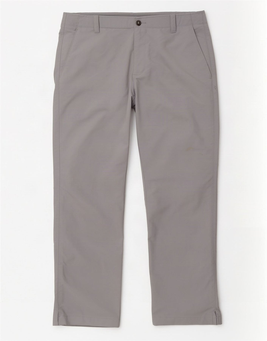 Calça Chino Masculina Under Armour Straight W38 L30 Cinza Nylon