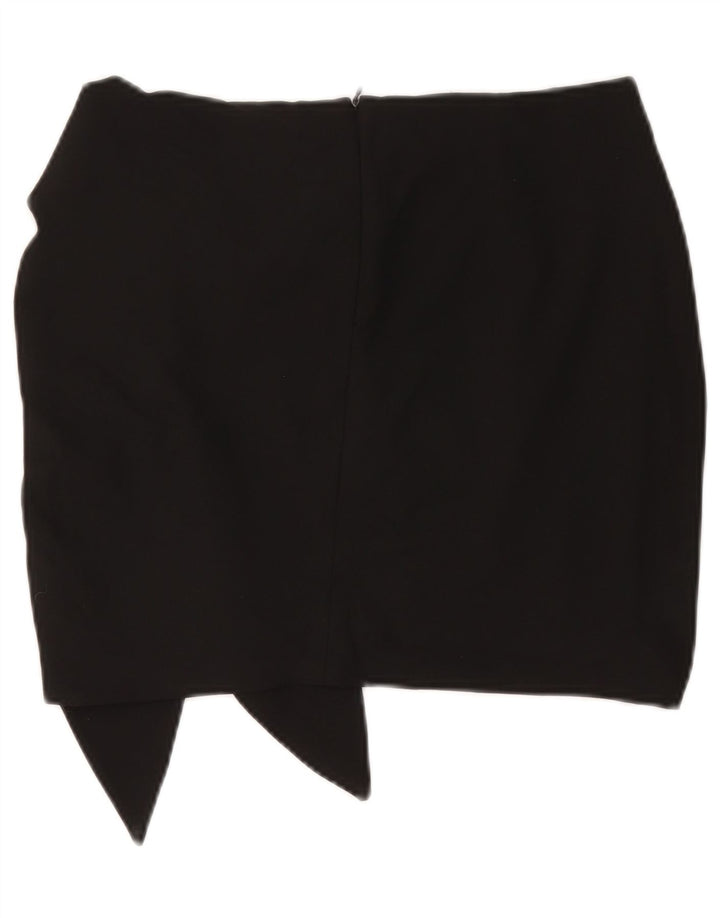 Mini saia feminina Zara grande W30 preta