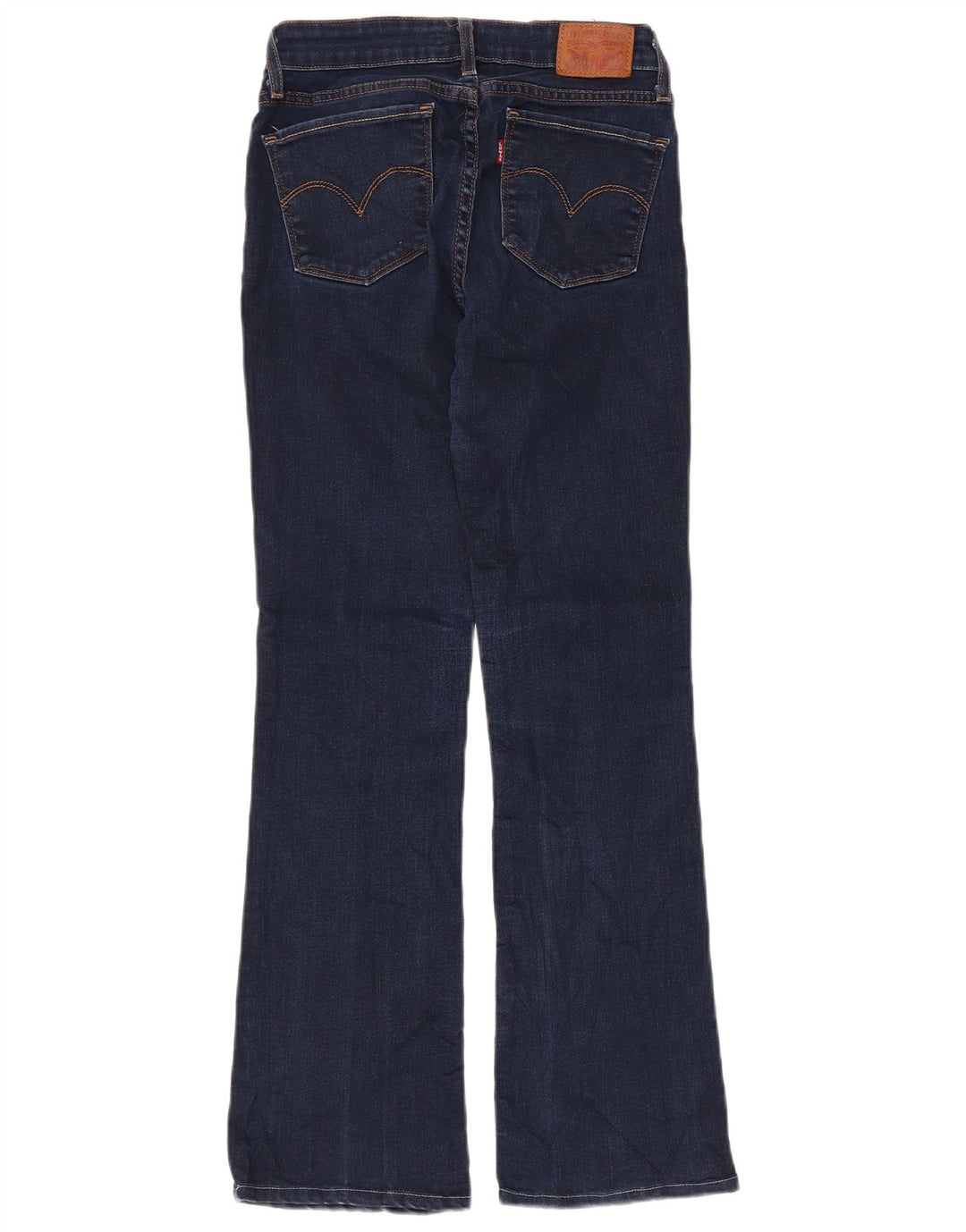 Calça jeans feminina Levi's 715 Bootcut W26 L28 azul marinho algodão