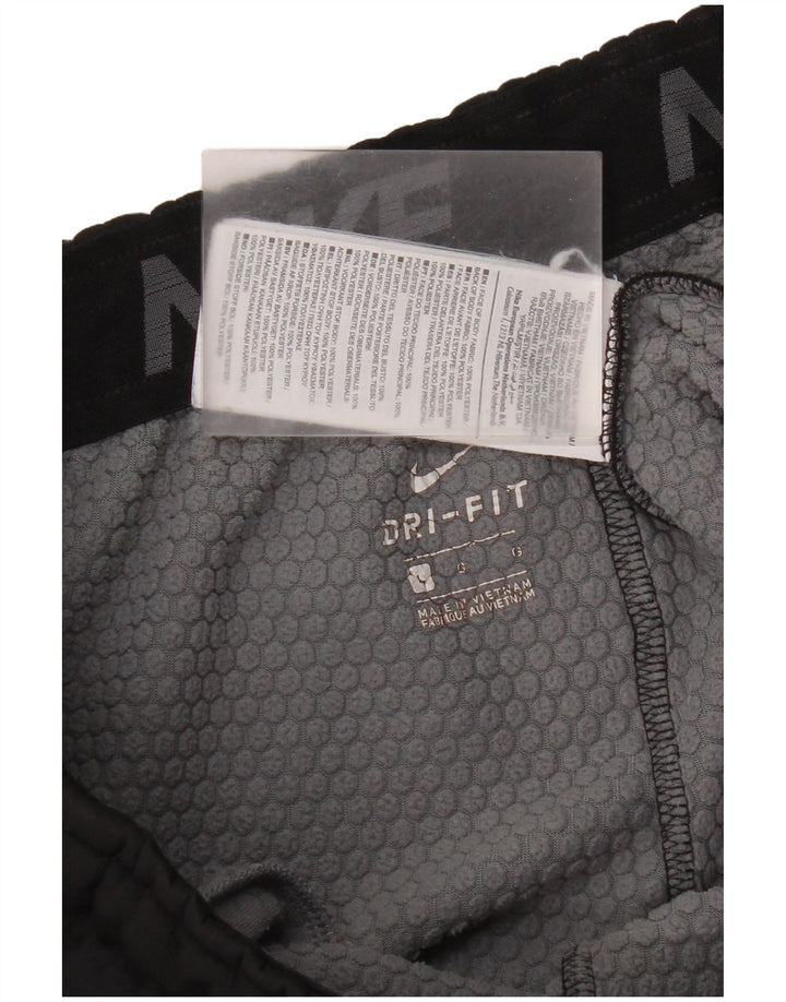 Nike Mens Dri Fit Calças de treino Joggers Grande Poliéster Preto