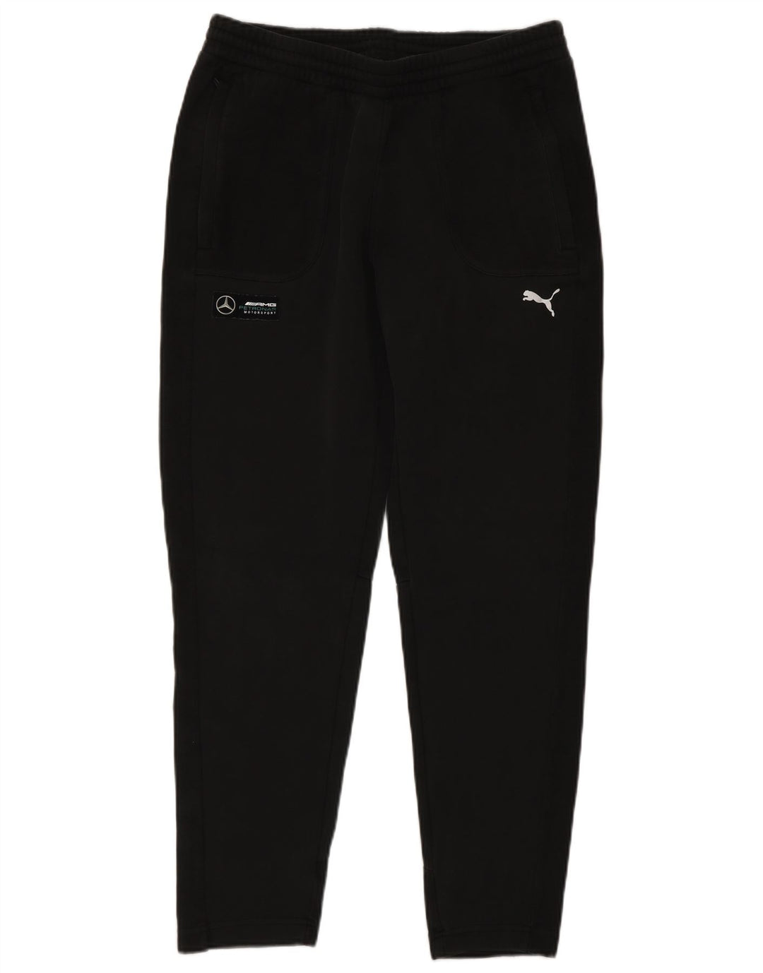 Calça de treino masculina Puma médio preto algodão