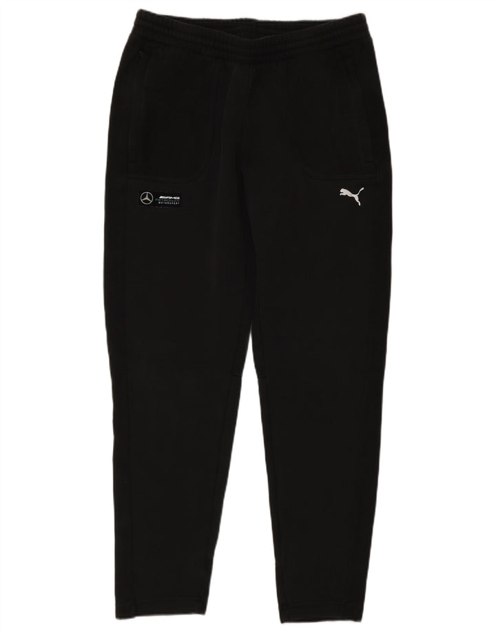 Calça de treino masculina Puma médio preto algodão