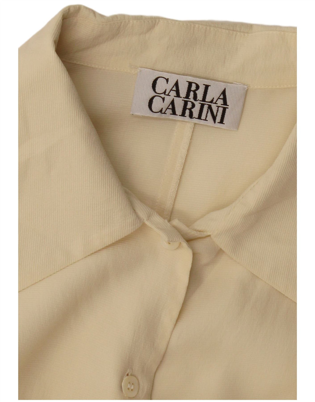 Blusa feminina CARLA CARINI UK 14 médio bege