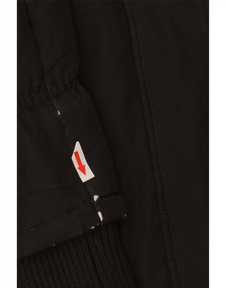 Casaco acolchoado com capuz feminino Gas IT 44 médio preto