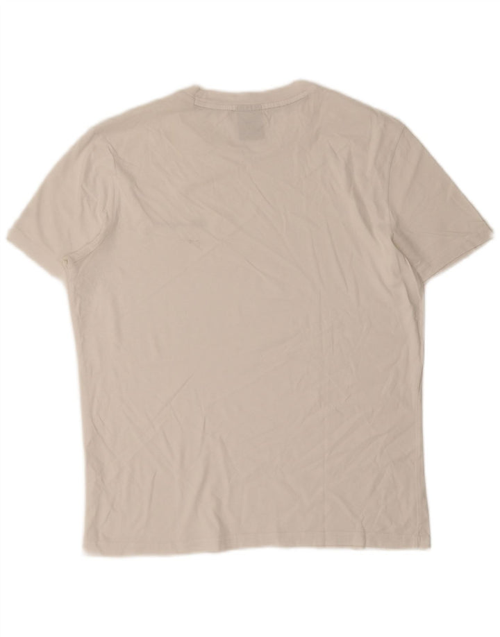 Camiseta masculina Champion pequena branca