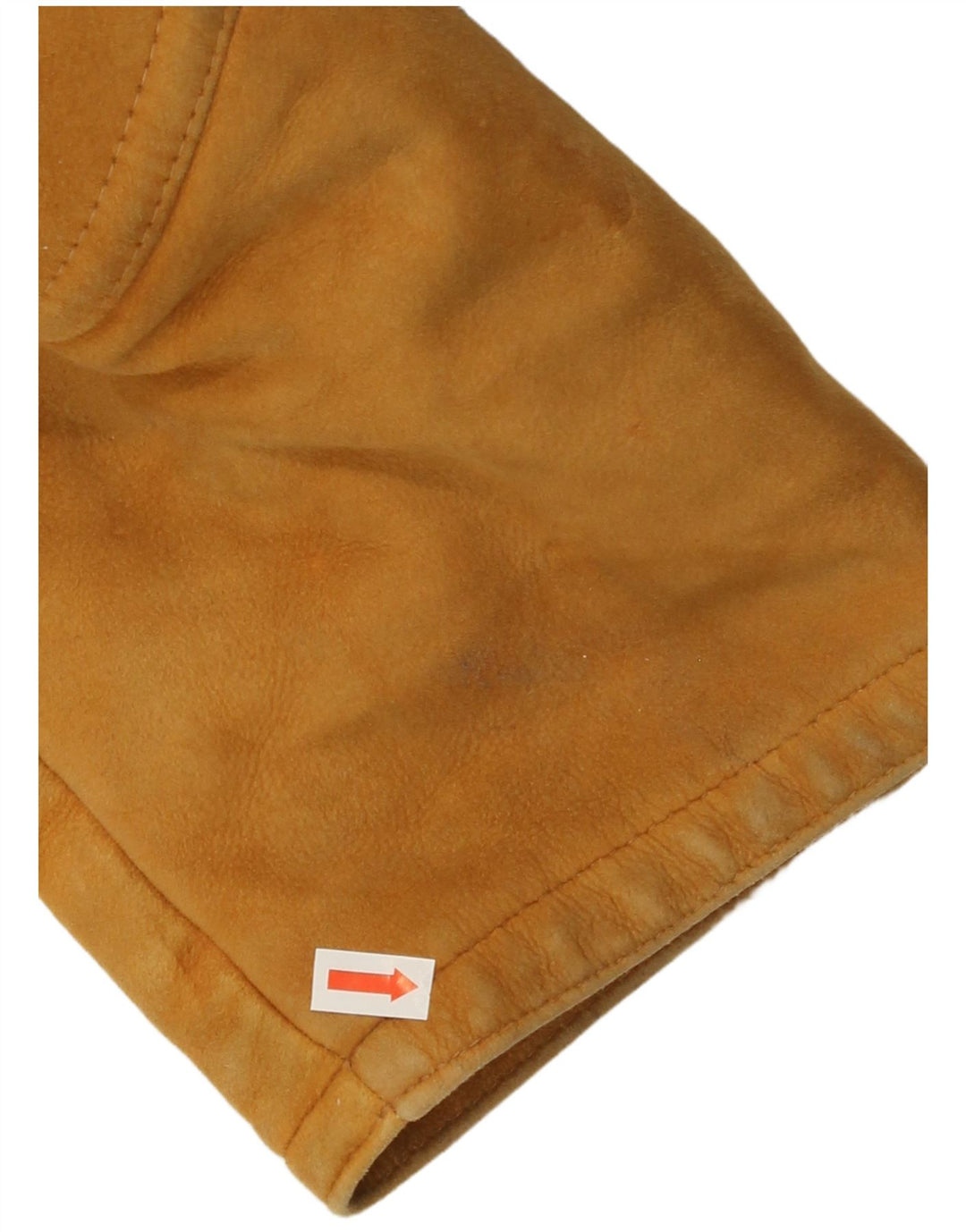 Jaqueta masculina VINTAGE Shearling IT 52 XL Bege Shearling