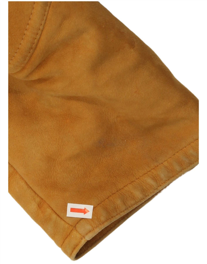 Jaqueta masculina VINTAGE Shearling IT 52 XL Bege Shearling