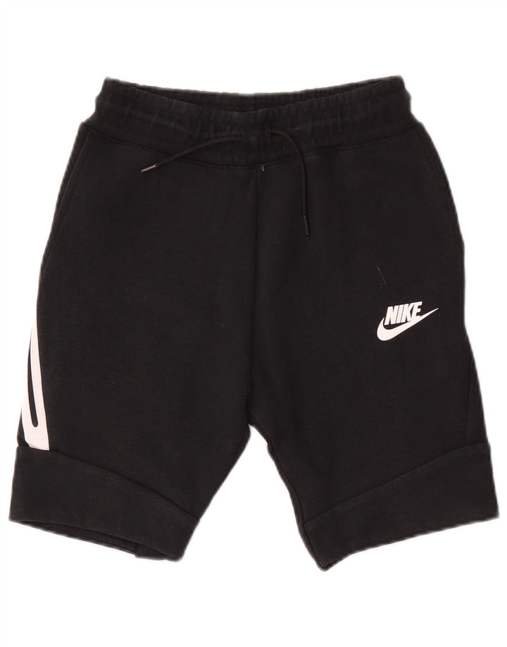 Shorts esportivos Nike Boys 10-11 anos médio preto algodão