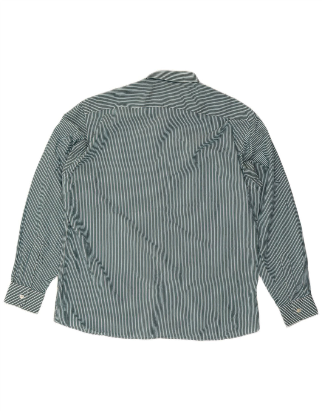 Camisa masculina Pierre Cardin tamanho 43 XL listra azul