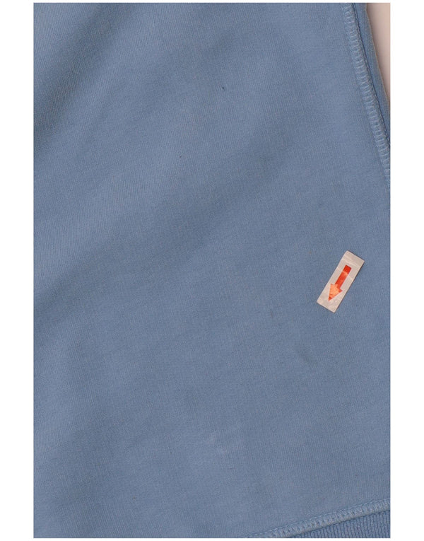 Jack Wills moletom feminino oversized jumper Reino Unido 4 XS azul algodão clássico