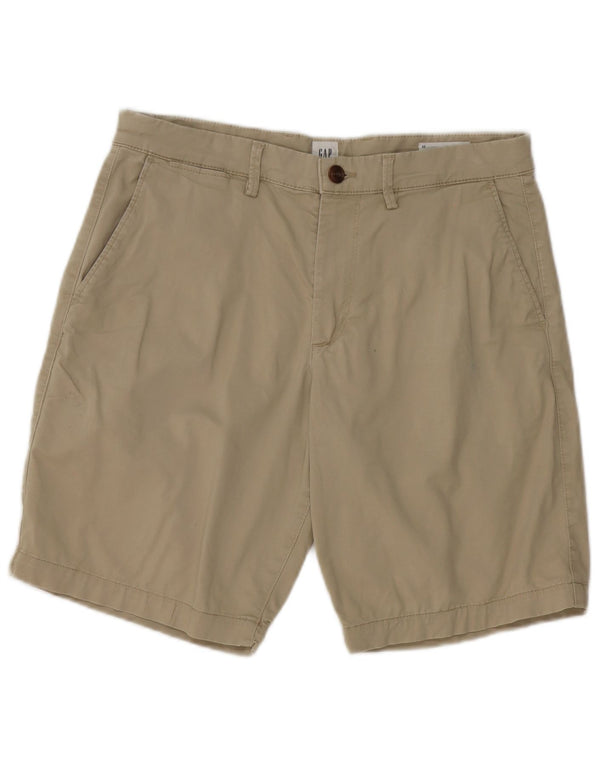 Shorts Chino Masculino Gap W32 Algodão Cáqui Médio