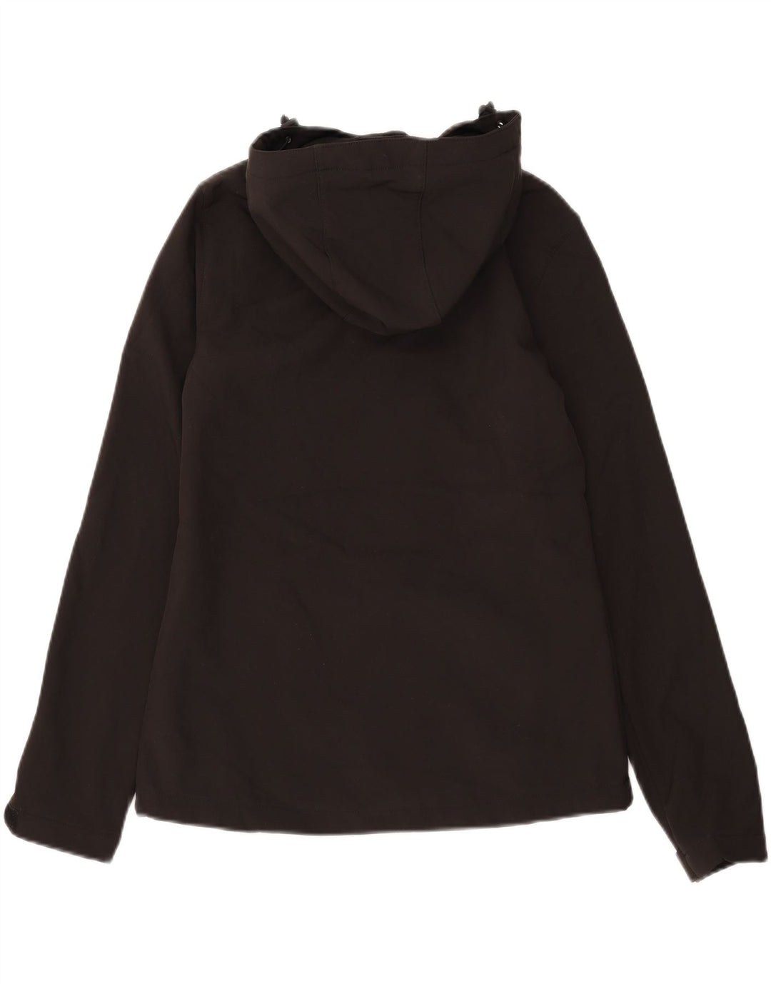 Jaqueta corta-vento feminina com capuz Mountain Warehouse UK 10 pequena preta