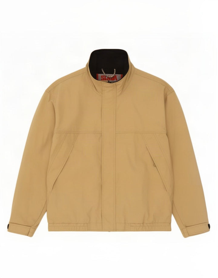 Jaqueta bomber masculina Slam UK 38 nylon bege médio