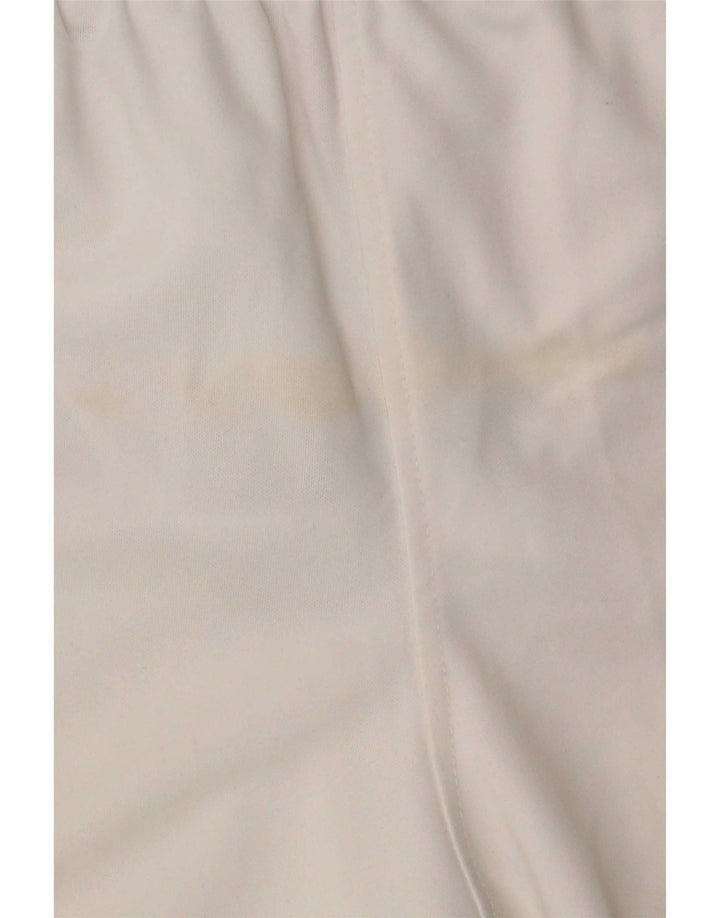 Shorts esportivos Nike Boys 10-11 anos médio branco poliéster
