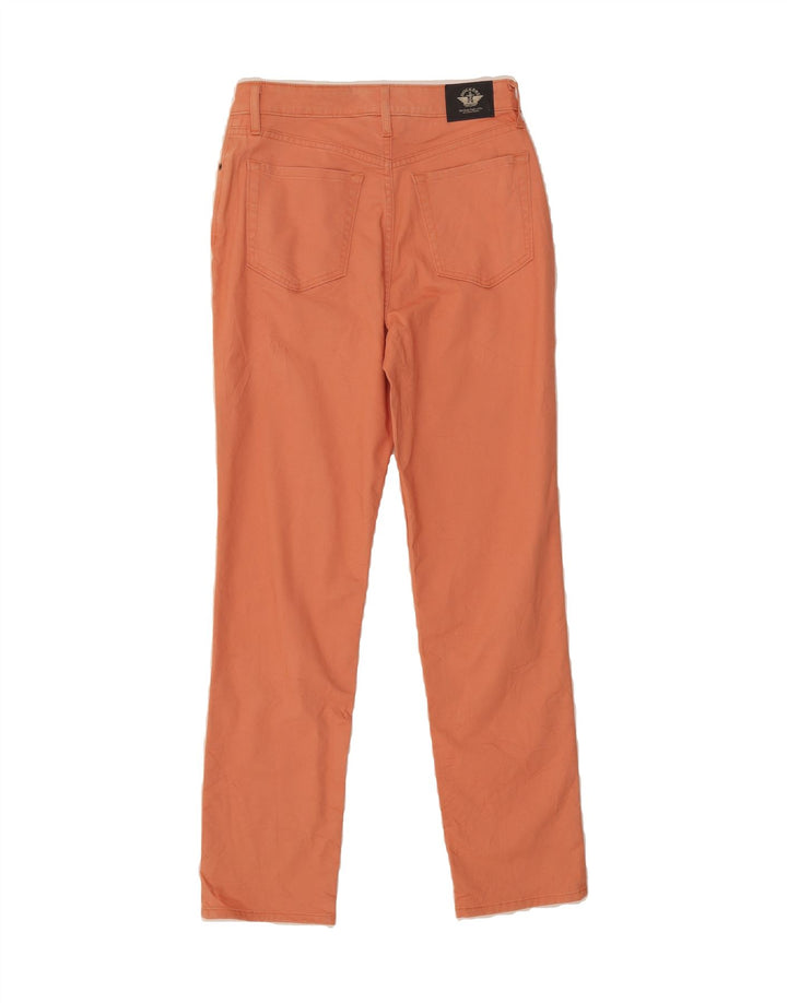 DOCKERS Womens Slim Casual Trousers W27 L29 Orange Cotton Vintage Dockers and Second-Hand Dockers from Messina Hembry 