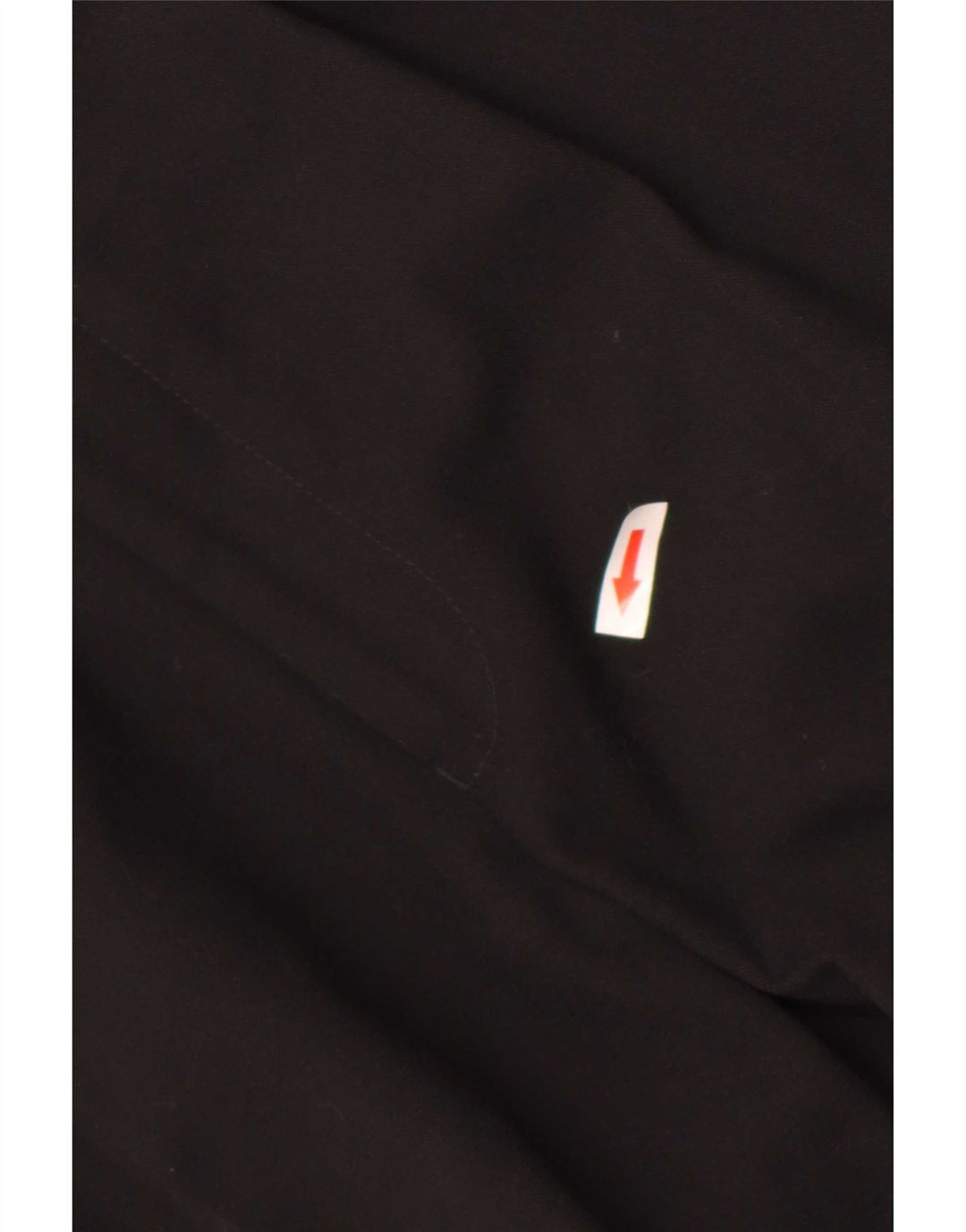 Calça masculina de terno reto Marks & Spencer W32 L31 poliéster preto