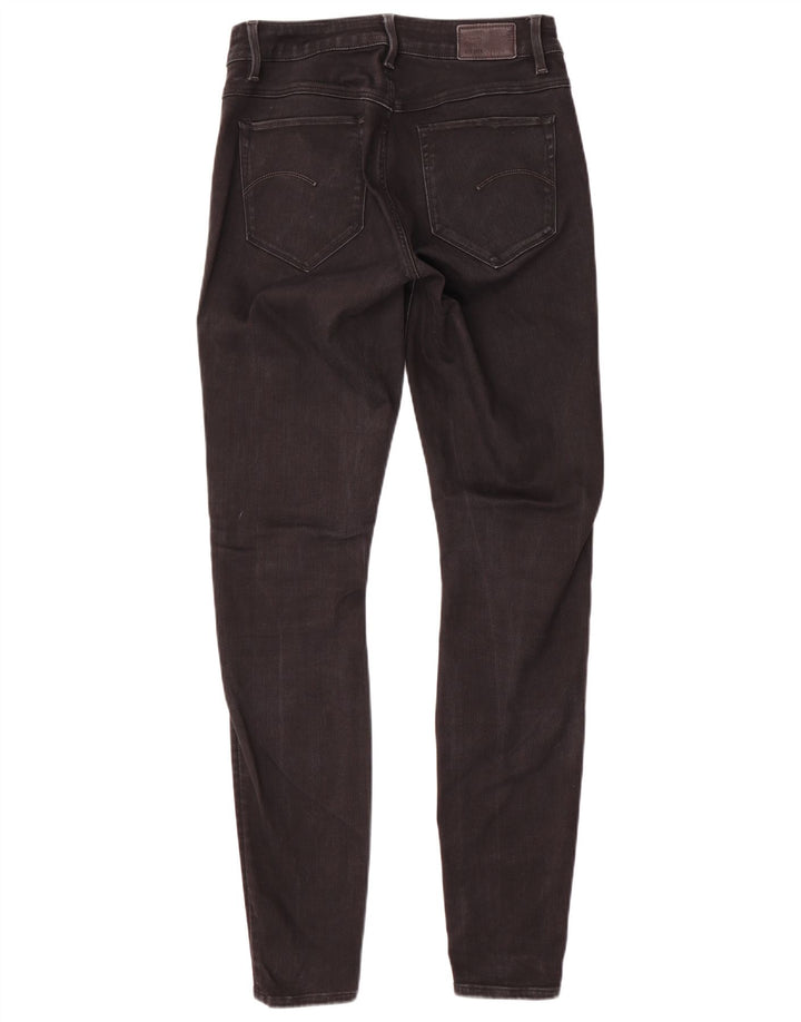 Jeans skinny feminino G-Star W30 L34 poliéster preto