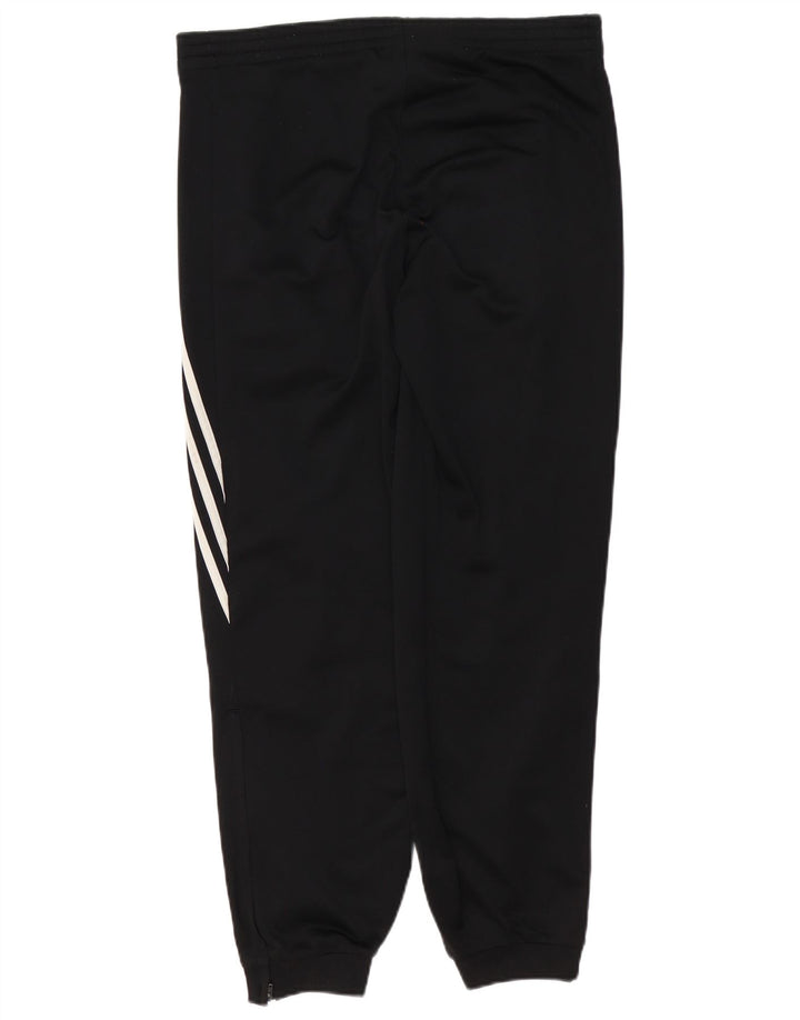 Adidas Mens Treino Calças Joggers Pequeno Poliéster Preto