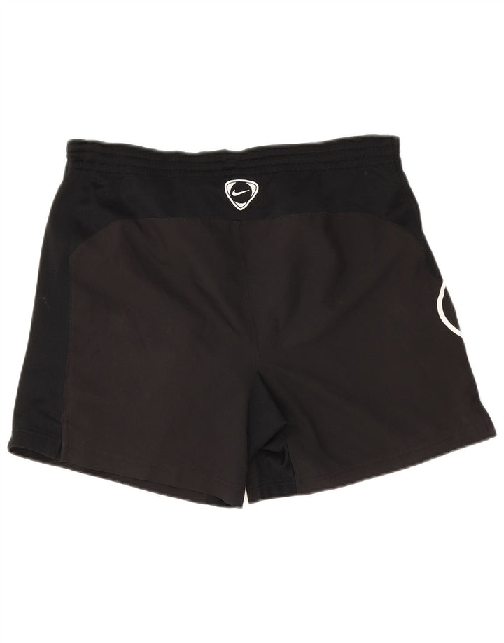 Shorts esportivos gráficos masculinos Nike pequenos pretos colorblock