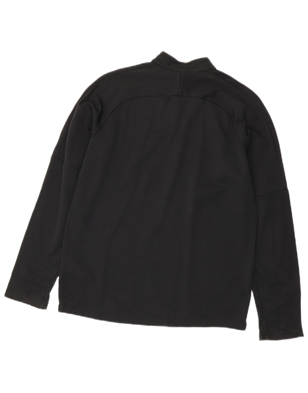 Nike Meninos Dri Fit Zip Neck Pullover Treino Top 13-14 Anos XL Preto
