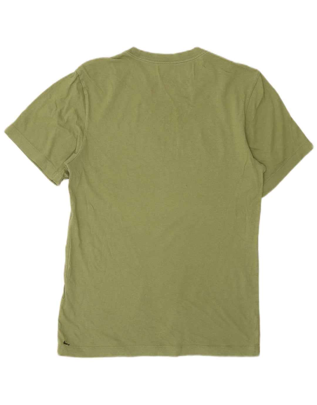 Camiseta gráfica masculina NIKE XS verde algodão