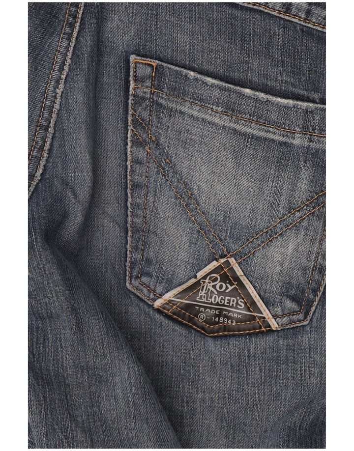 Calça jeans feminina Roy Rogers W30 L32 azul