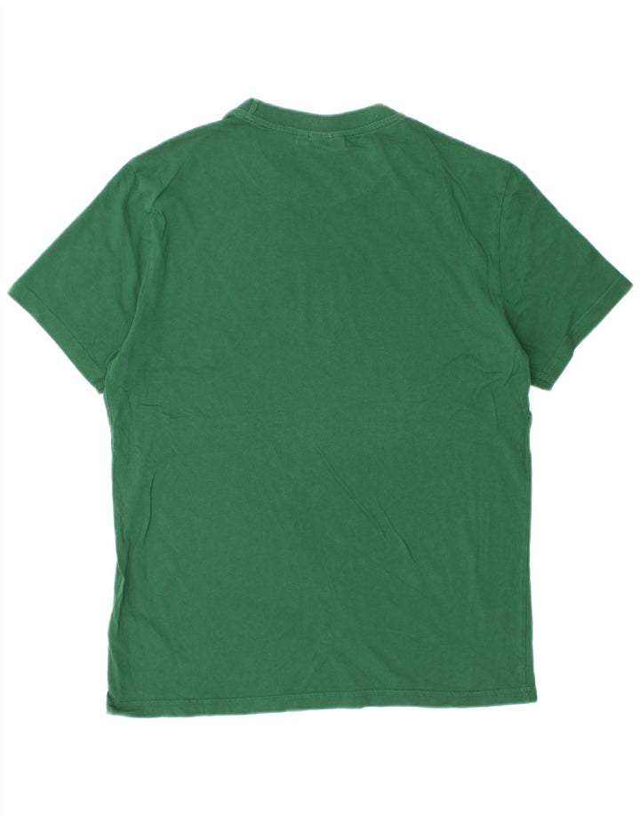 Camiseta masculina J.Lindeberg de algodão verde médio