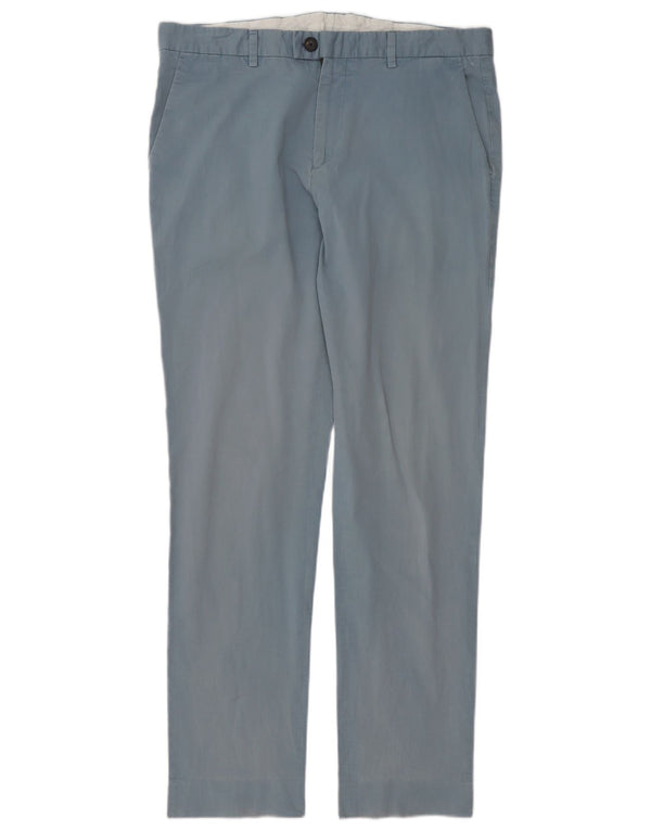Calça Chino Masculina Slim Reiss W34 L31 Algodão Azul