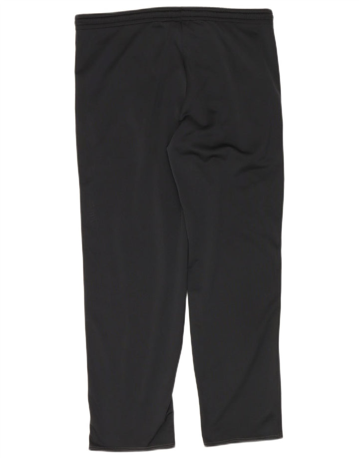 Calça de treino masculina Diadora grande poliéster preto