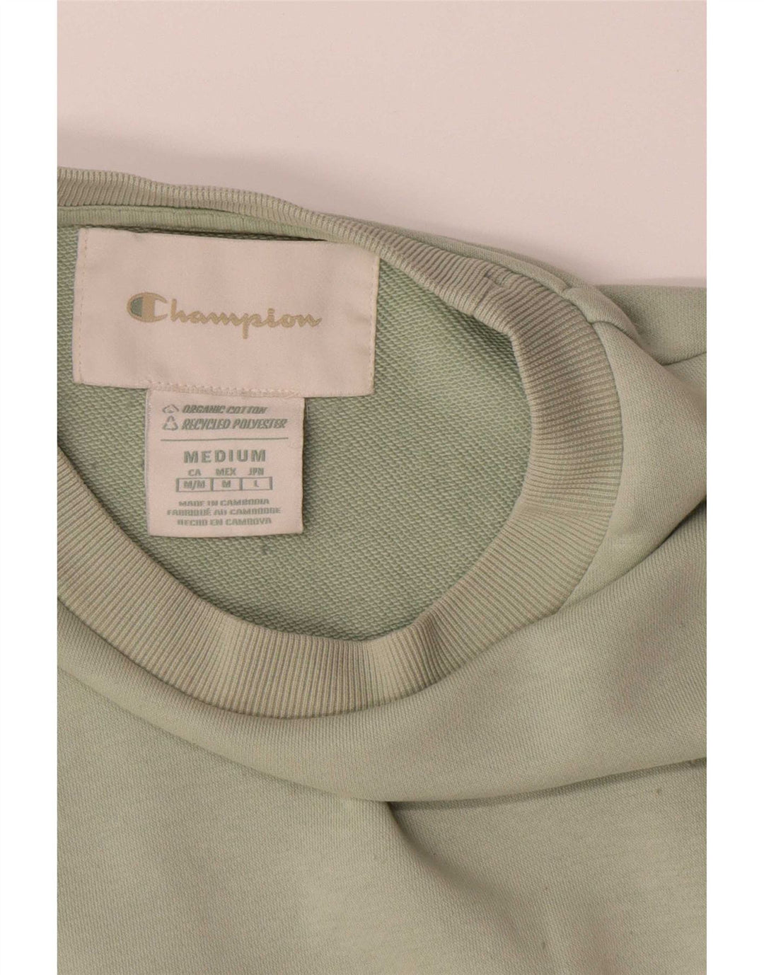Champion moletom masculino jumper médio algodão verde