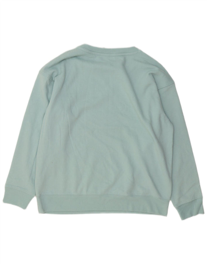Calvin Klein moletom masculino jumper grande algodão turquesa