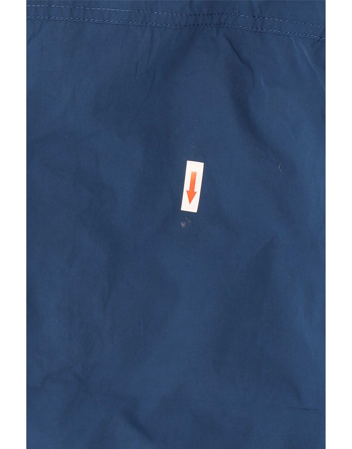 Jaqueta de chuva masculina Superdry UK 34 XS azul poliéster