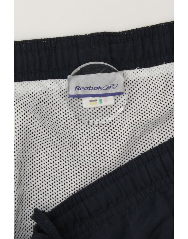 Shorts de natação masculino Reebok XL azul marinho poliéster